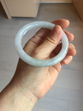 Load image into Gallery viewer, 56.5mm Certified Type A 100% Natural light green/purple/white round cut Jadeite bangle PD104-4907
