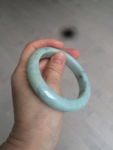 Load image into Gallery viewer, 57.4mm  certified type A 100% Natural green/blue/purple jadeite jade bangle M81-2106
