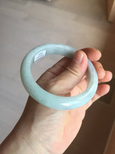 Load image into Gallery viewer, 57.5mm Certified 100% natural Type A light green white jadeite jade bangle B116-5269
