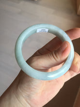 Load image into Gallery viewer, 57.5mm Certified 100% natural Type A light green white jadeite jade bangle B116-5269
