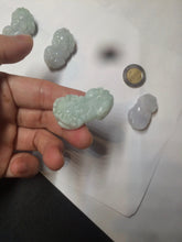 Load image into Gallery viewer, 全卖了 100% natural jadeite jade 3D PiXiu(貔貅) pendant/handhold worry stone BG48

