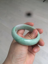 Load image into Gallery viewer, 50mm Certified Type A 100% Natural sunny green/purple tropical beach Jadeite Jade bangle D109-7738
