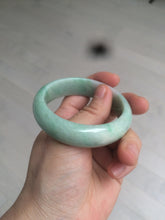 Load image into Gallery viewer, 50mm Certified Type A 100% Natural sunny green/purple tropical beach Jadeite Jade bangle D109-7738
