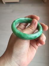 Load image into Gallery viewer, 49mm certified 100% natural Type A sunny green jadeite jade bangle BS85-9901
