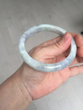 Load image into Gallery viewer, 61.5mm Certified Type A 100% Natural white/light purple/green Jadeite Jade bangle BF108-1925
