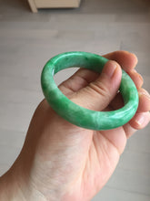 Load image into Gallery viewer, 49mm certified 100% natural Type A sunny green jadeite jade bangle BS85-9901
