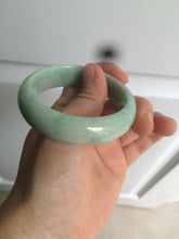 Load image into Gallery viewer, 50mm Certified Type A 100% Natural sunny green/purple tropical beach Jadeite Jade bangle D109-7738
