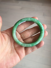 Load image into Gallery viewer, 49mm certified 100% natural Type A sunny green jadeite jade bangle BS85-9901
