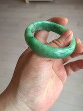 Load image into Gallery viewer, 49mm certified 100% natural Type A sunny green jadeite jade bangle BS85-9901
