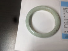 Load image into Gallery viewer, 54.4mm Certified 100% natural Type A light green/yellow jadeite jade bangle m98-6150
