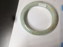 Load image into Gallery viewer, 54.4mm Certified 100% natural Type A light green/yellow jadeite jade bangle m98-6150
