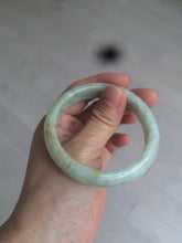 Load image into Gallery viewer, 54.4mm Certified 100% natural Type A light green/yellow jadeite jade bangle m98-6150
