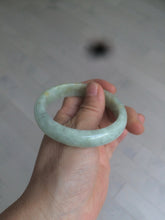 Load image into Gallery viewer, 54.4mm Certified 100% natural Type A light green/yellow jadeite jade bangle m98-6150
