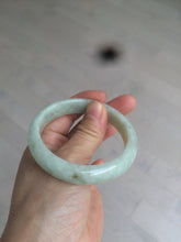 Load image into Gallery viewer, 54.4mm Certified 100% natural Type A light green/yellow jadeite jade bangle m98-6150
