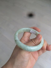 Load image into Gallery viewer, 54.4mm Certified 100% natural Type A light green/yellow jadeite jade bangle m98-6150
