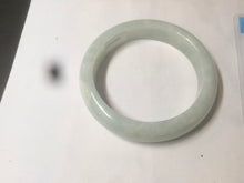 Load image into Gallery viewer, 55.5mm Certified 100% Natural type A light green Jadeite Jade bangle AX84-2843
