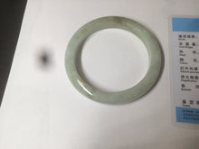 Load image into Gallery viewer, 57.4mm Certified 100% natural Type A light green/yellow/brown jadeite jade bangle m99-6168
