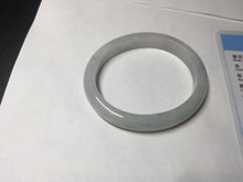 Load image into Gallery viewer, 51mm certified Type A 100% Natural green/purple/white oval Jadeite Jade bangle BM59-0262
