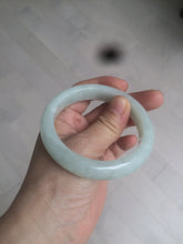 Load image into Gallery viewer, 55.5mm Certified 100% Natural type A light green Jadeite Jade bangle AX84-2843
