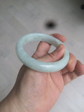 Load image into Gallery viewer, 55.5mm Certified 100% Natural type A light green Jadeite Jade bangle AX84-2843
