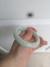 Load image into Gallery viewer, 55.5mm Certified 100% Natural type A light green Jadeite Jade bangle AX84-2843
