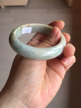 Load image into Gallery viewer, 53.8mm 100% natural Type A light green/red/yellow “Beauty’s Face Scarred” jadeite jade bangle PA39-5298

