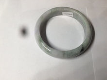 Load image into Gallery viewer, 58.5mm 100% natural type A certified light green/purple jadeite jade bangle Y140-0720
