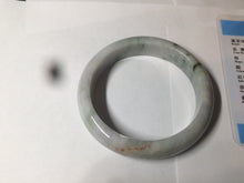 Load image into Gallery viewer, 58.5mm 100% natural type A certified light green/purple jadeite jade bangle Y140-0720
