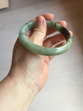 Load image into Gallery viewer, 61mm Certified 100% natural Type A dark green/sunny green/black/red/brown jadeite bangle PD82-9786
