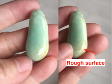 Load image into Gallery viewer, 100% natural type A sunny  green yellow blessed melon 福瓜) Jadeite Jade pendant group PB52
