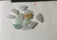 Load image into Gallery viewer, 12 Pieces of Type A 100% Natural icy watery green/white/purple Jadeite Jade Ingots AX55
