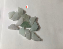 Load image into Gallery viewer, 12 Pieces of Type A 100% Natural icy watery green/white/purple Jadeite Jade Ingots AX55
