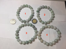 Load image into Gallery viewer, 10mm 100% natural type A green yellow white jadeite jade beads bracelet group PB152
