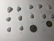 Load image into Gallery viewer, Type A 100% Natural green white purple 3D Jadeite conch pendant PD188
