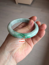 Load image into Gallery viewer, 56mm Certified Type A 100% Natural sunny green yellow Jadeite Jade bangle BS26-4432
