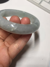 Load image into Gallery viewer, 51.4mm Certified Type A 100% Natural icy watery light green jadeite Jade bangle BK123-3400
