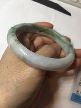 Load image into Gallery viewer, 60mm certificated Type A 100% Natural dark green/brown/purple/black Jadeite Jade bangle BG238-3280
