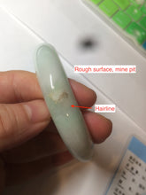 Load image into Gallery viewer, 54.6mm certified 100% natural Type A sunny green/white/brown jadeite jade bangle Y138-3314
