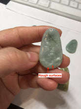 Load image into Gallery viewer, 100% natural green/blue/gray/yellow Guatemala jadeite jade Zen(悟道) pendant BF148
