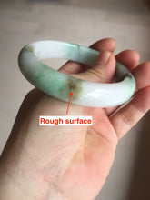 Load image into Gallery viewer, 57mm certified 100% natural type A sunny green/purple/yellow jadeite jade bangle BN101-7704
