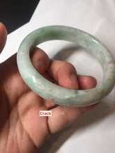 Load image into Gallery viewer, 60.8mm 100% natural type A certified sunny green orange jadeite jade bangle BL38-0255
