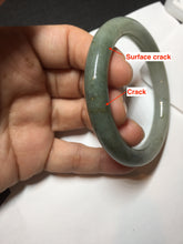 Load image into Gallery viewer, 52.5mm certified 100% natural Type A light  green jadeite jade bangle AX134-0222

