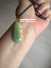 Load image into Gallery viewer, 100% natural type A sunny  green yellow blessed melon 福瓜) Jadeite Jade pendant group PB52
