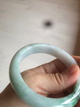 Load image into Gallery viewer, 56.4mm certificated Type A 100% Natural sunny green Jadeite Jade bangle Z128-2357
