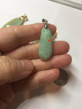 Load image into Gallery viewer, 100% natural type A sunny  green yellow blessed melon 福瓜) Jadeite Jade pendant group PB52
