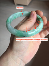 Load image into Gallery viewer, 58mm certified 100% natural Type A sunny green red jadeite jade bangle PB166-4659
