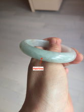 Load image into Gallery viewer, 54.5mm certified 100% natural icy watery green red jadeite jade bangle BH85-9113
