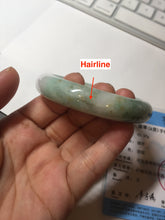 Load image into Gallery viewer, 57mm certified 100% natural type A sunny green/purple/brown jadeite jade bangle BN99-7710
