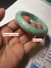 Load image into Gallery viewer, 卖了 53mm 100% natural certified sunny green/dark green jadeite jade bangle BK80-5244
