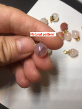 Load image into Gallery viewer, 100% natural icy peach/apple Yanyuan (盐源玛瑙) agate pendant group XY99  (Add on item, not for sale individually)
